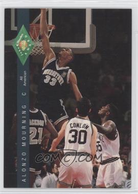 1992 Classic Four Sport Draft Pick Collection - [Base] #319 - Alonzo Mourning