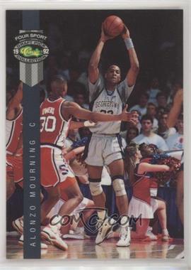 1992 Classic Four Sport Draft Pick Collection - [Base] #54 - Alonzo Mourning