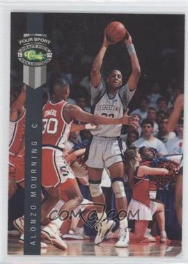 1992 Classic Four Sport Draft Pick Collection - [Base] #54 - Alonzo Mourning