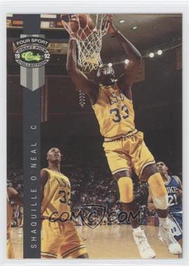 1992 Classic Four Sport Draft Pick Collection - Promos - Gray Stripe #PR1 - Shaquille O'Neal