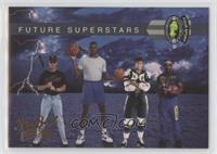 Phil Nevin, Shaquille O'Neal, Roman Hamrlik, Desmond Howard [EX to NM]