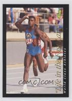 Carl Lewis (Right Arm Raised; Also says Promo Card #5)