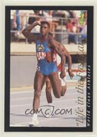 Carl Lewis (Right Arm Raised; Also says Promo Card #5)