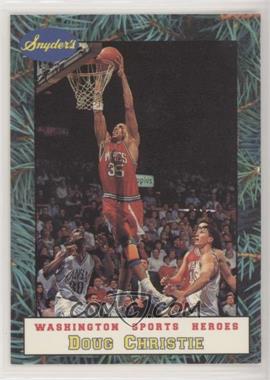 1992 Little Sun Snyder's Washington Sports Heroes - [Base] #3 - Doug Christie