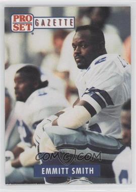 1992 Pro Set Gazette Promos - [Base] #1.1 - Emmitt Smith