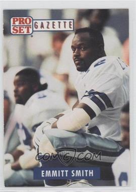 1992 Pro Set Gazette Promos - [Base] #1.1 - Emmitt Smith