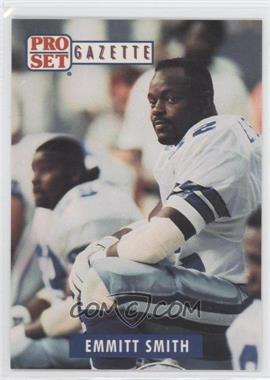 1992 Pro Set Gazette Promos - [Base] #1.1 - Emmitt Smith