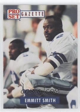 1992 Pro Set Gazette Promos - [Base] #1.1 - Emmitt Smith