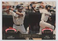 Gary Sheffield, Fred McGriff [EX to NM]