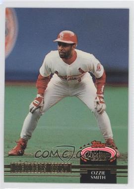 1992 Topps Stadium Club Members Only - Scoreboard #_OZSM.1 - Ozzie Smith (Running)