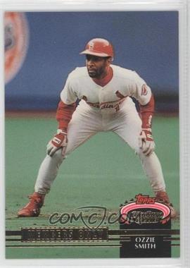 1992 Topps Stadium Club Members Only - Scoreboard #_OZSM.1 - Ozzie Smith (Running)