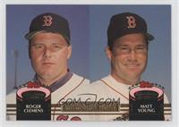 Roger Clemens, Matt Young [EX to NM]