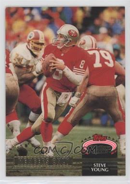 1992 Topps Stadium Club Members Only - Scoreboard #_STYO - Steve Young