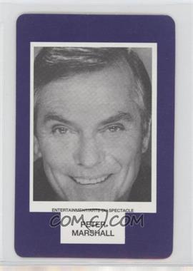 1993 Canada Games Face to Face: The Famous Celebrity Guessing Game Cards - [Base] #_PEMA - Peter Marshall