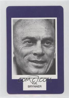 1993 Canada Games Face to Face: The Famous Celebrity Guessing Game Cards - [Base] #_YUBR - Yul Brynner