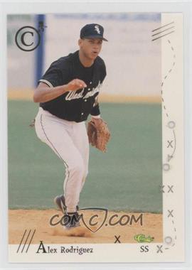 1993 Classic 4 Sport C3 - Gold Crown Cut Lasercut #16 - Alex Rodriguez