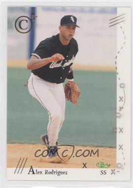 1993 Classic 4 Sport C3 - Gold Crown Cut Lasercut #16 - Alex Rodriguez