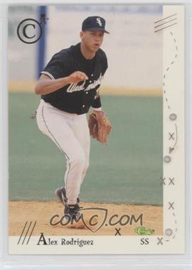 1993 Classic 4 Sport C3 - Gold Crown Cut Lasercut #16 - Alex Rodriguez