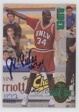 1993 Classic Four Sport Collection - [Base] - Autographs #_ISRI - Isaiah Rider /4100