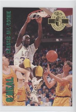 1993 Classic Four Sport Collection - [Base] - Jumbo #315 - Shaquille O'Neal