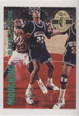 1993 Classic Four Sport Collection - [Base] - Jumbo #316 - Alonzo Mourning [EX to NM]