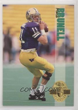 1993 Classic Four Sport Collection - [Base] #174 - Mark Brunell