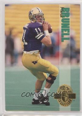 1993 Classic Four Sport Collection - [Base] #174 - Mark Brunell