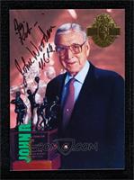 John Wooden [JSA Certified COA Sticker]