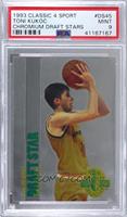 Toni Kukoc [PSA 9 MINT] #/80,000