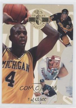 1993 Classic Four Sport Collection - Limited Prints #LP 1 - Chris Webber, Alexandre Daigle, Drew Bledsoe, Alex Rodriguez /63400