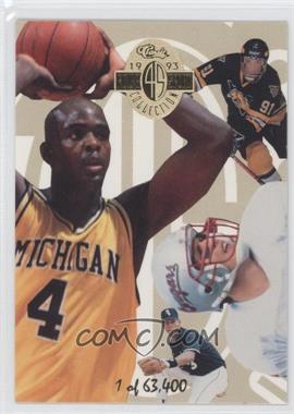 1993 Classic Four Sport Collection - Limited Prints #LP 1 - Chris Webber, Alexandre Daigle, Drew Bledsoe, Alex Rodriguez /63400