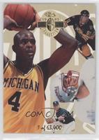 Chris Webber, Alexandre Daigle, Drew Bledsoe, Alex Rodriguez #/63,400