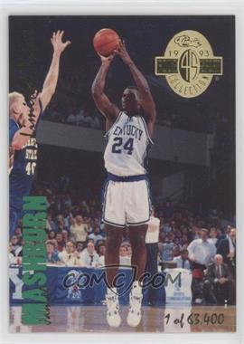 1993 Classic Four Sport Collection - Limited Prints #LP 4 - Jamal Mashburn /63400