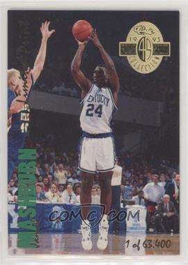 1993 Classic Four Sport Collection - Limited Prints #LP 4 - Jamal Mashburn /63400