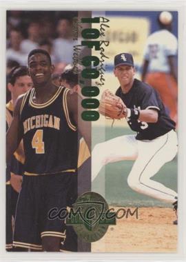 1993 Classic Four Sport Collection - Power Pick Bonus 4-in-1 Special #WRBD - Chris Webber, Alex Rodriguez, Drew Bledsoe, Alexandre Daigle /60000