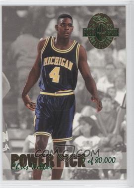 1993 Classic Four Sport Collection - Power Pick Bonus #PP1 - Chris Webber /80000