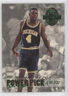 1993 Classic Four Sport Collection - Power Pick Bonus #PP1 - Chris Webber /80000