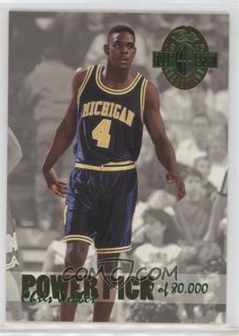 1993 Classic Four Sport Collection - Power Pick Bonus #PP1 - Chris Webber /80000