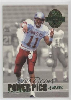 1993 Classic Four Sport Collection - Power Pick Bonus #PP8 - Drew Bledsoe /80000