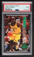 Chris Webber [PSA 9 MINT] #/9,000