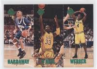 Shaquille O'Neal, Chris Webber, Anfernee Hardaway #/65,600