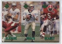 Drew Bledsoe, Garrison Hearst, Rick Mirer #/65,600