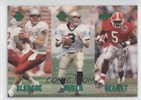 Drew Bledsoe, Garrison Hearst, Rick Mirer #/65,600