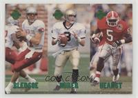 Drew Bledsoe, Garrison Hearst, Rick Mirer #/65,600