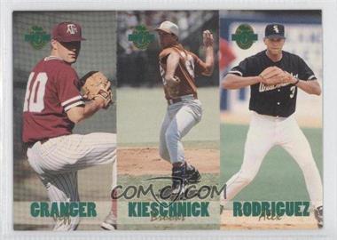 1993 Classic Four Sport Collection - Triple Card #TC3 - Jeff Granger, Brooks Kieschnick, Alex Rodriguez /65600