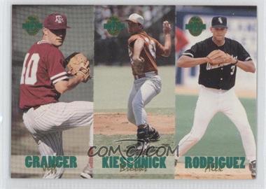 1993 Classic Four Sport Collection - Triple Card #TC3 - Jeff Granger, Brooks Kieschnick, Alex Rodriguez /65600