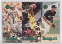 Drew Bledsoe, Chris Webber, Alex Rodriguez #/65,600