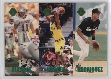 1993 Classic Four Sport Collection - Triple Card #TC5 - Drew Bledsoe, Chris Webber, Alex Rodriguez /65600