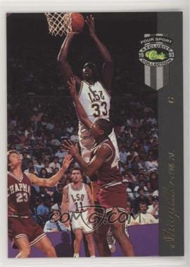 1993 Classic Four Sport Collection McDonald's - [Base] #28 - Shaquille O'Neal