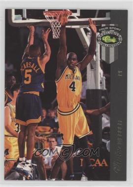 1993 Classic Four Sport Collection McDonald's - [Base] #30 - Chris Webber